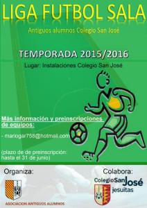 Cartel Liga Futbol Sala 2015/2016