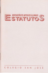 Portada de los estatutos